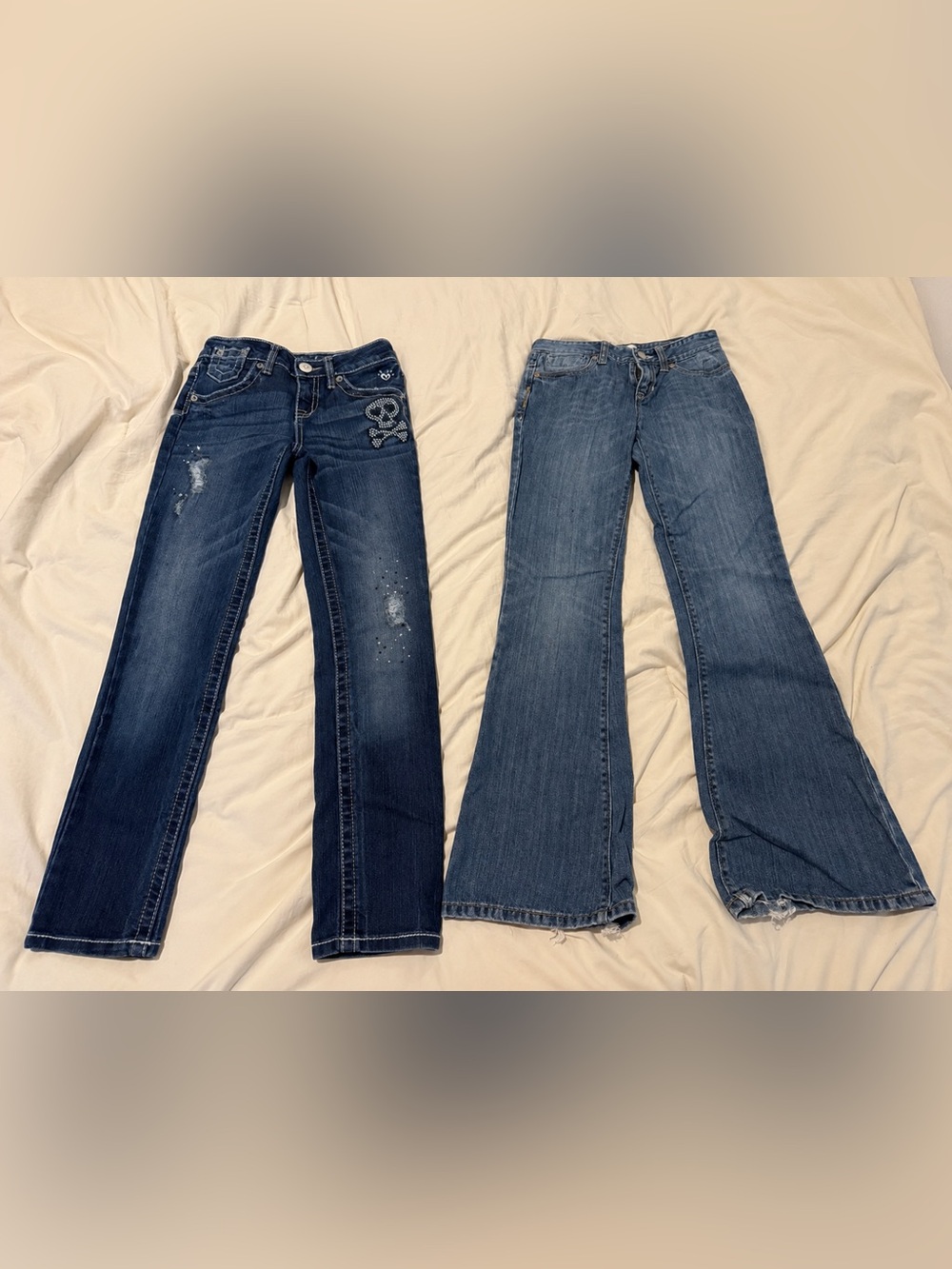 Girls Jeans Bundle Size 10 | Justice + Old Navy | 2 Pairs